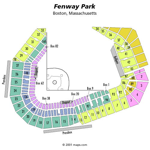 fenway park concert seating chart. Seating Chart